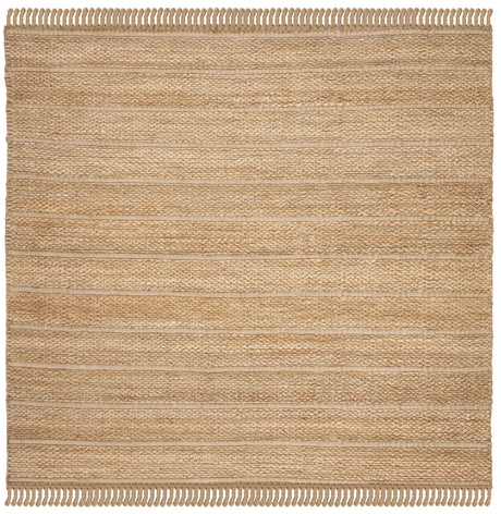 Safavieh Natural Fiber 6'-0" x 6'-0" Rug in Natural / Light Grey