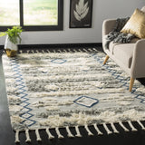 Safavieh Kenya 4'-0" x 6'-0" Rug in Grey / Ivory