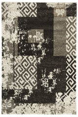 Safavieh Retro 4'-0" x 6'-0" Rug in Creme / Brown