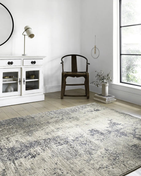 Loloi Teagan Tea-07 Natural/Denim Rugs - room scene 1