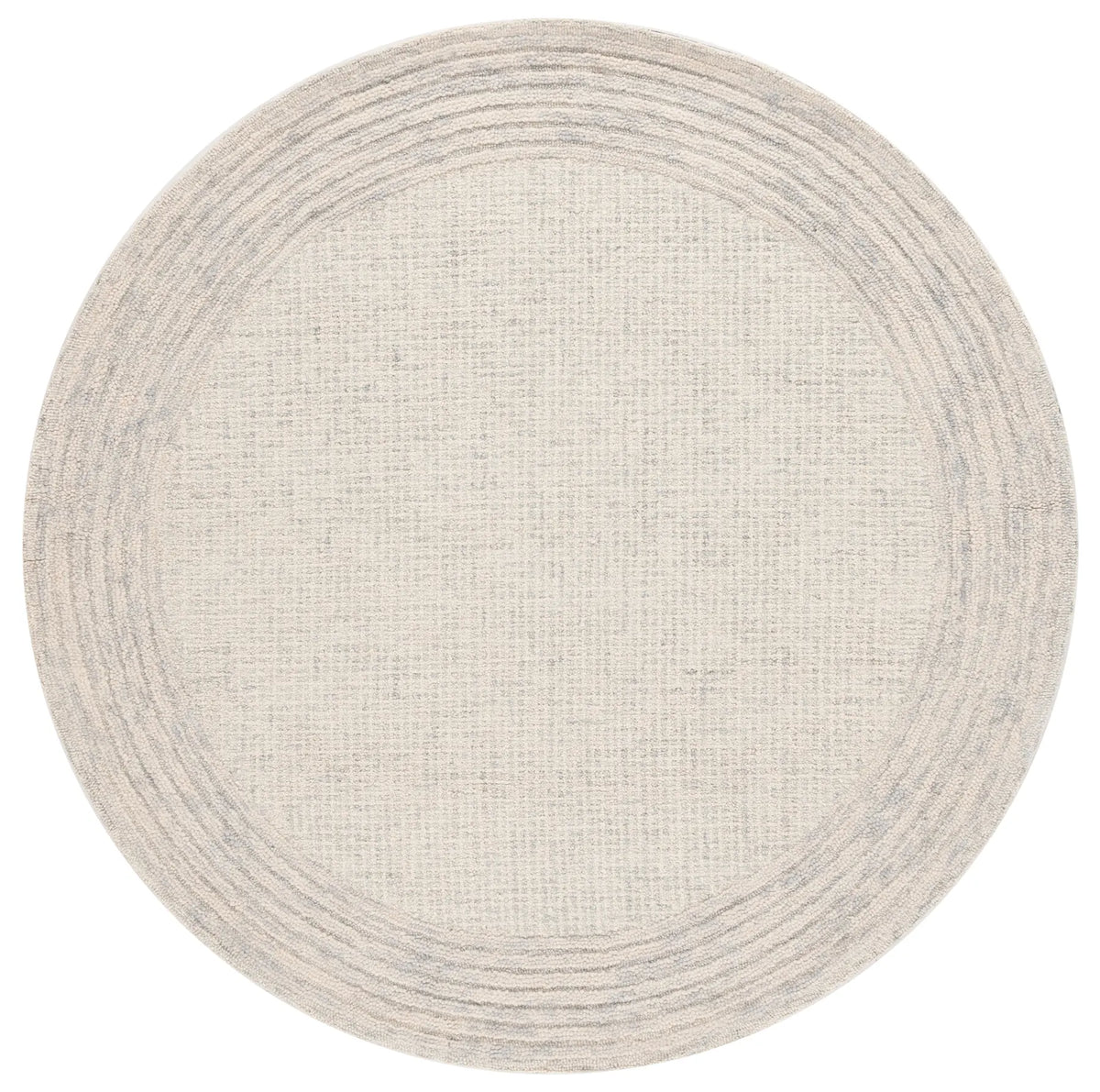 Safavieh Ebony 6'-0" x 6'-0" Rug in Grey / Ivory