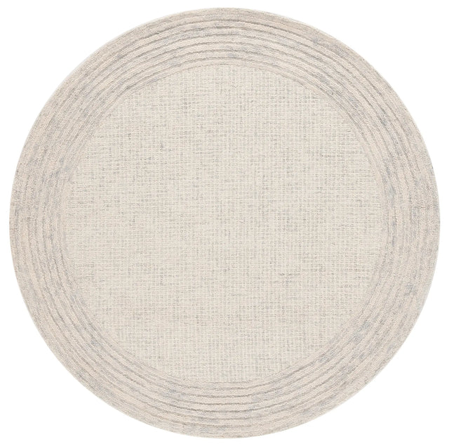 Safavieh Ebony 6'-0" x 6'-0" Rug in Grey / Ivory