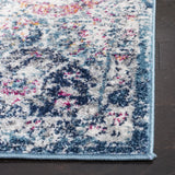 Safavieh Madison 4'-0" x 6'-0" Rug in Navy / Teal