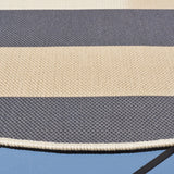 Safavieh Courtyard 6'-7" x 6'-7" Rug in Beige / Grey