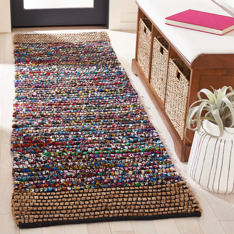 Safavieh Cape Cod 2'-3" x 8'-0" Rug in Natural / Blue