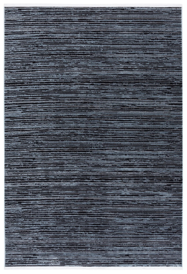 Safavieh Mila 4'-0" x 6'-0" Rug in Light Blue / Black