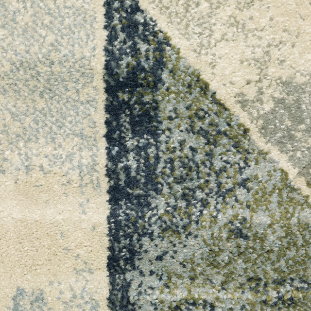 Oriental Weavers Sphinx Branson Br10A Blue/ Green Rugs - room scene 2