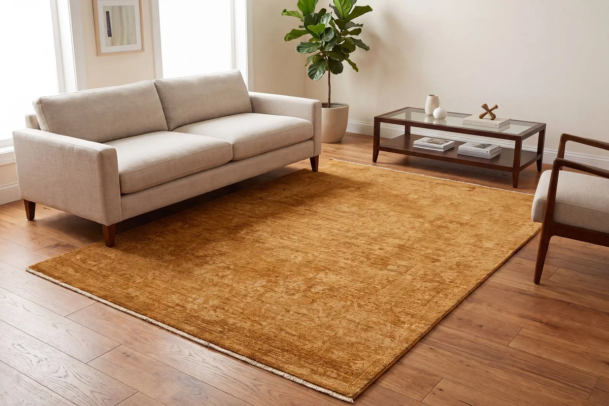 Dynamic Rugs Atmos 11980 Power Loomed Traditional Rust Rug - Room