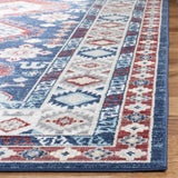 Safavieh Kazak 100 5'-3" x 7'-6" Rug in Navy / Red