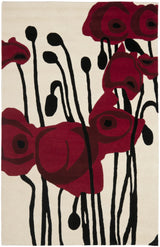 Safavieh Soho 3'-6" x 5'-6" Rug in Ivory / Red