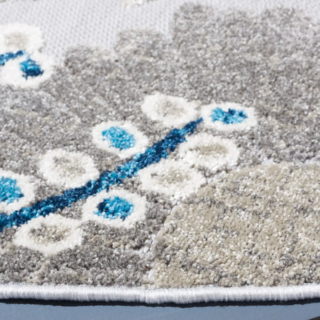 Safavieh Cabana 10'-0" x 10'-0" Rug in Grey / Blue