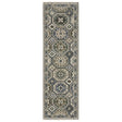Oriental Weavers Sphinx HASTINGS HA05H Ivory Geometric Rugs - runner