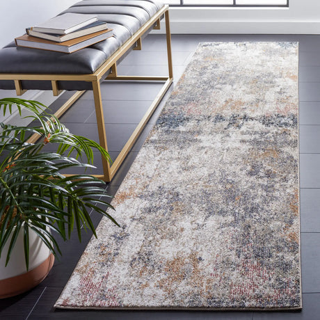 Safavieh Jasmine 2'-2" x 9'-0" Rug in Grey / Taupe