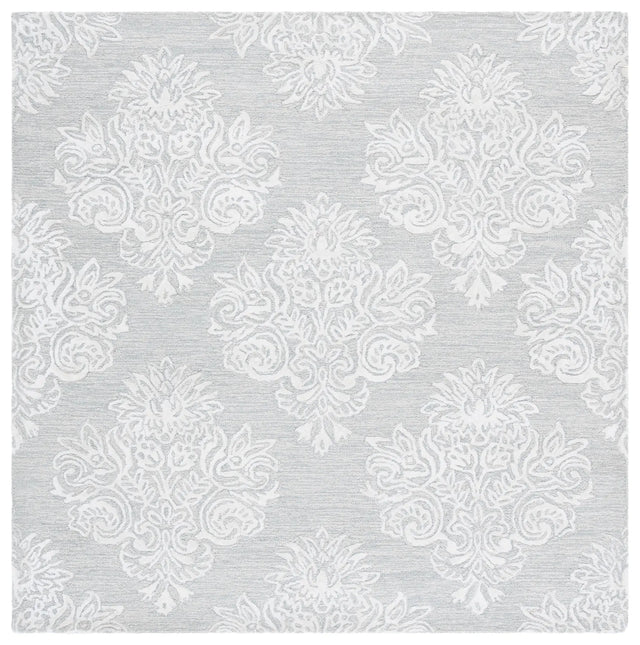 Safavieh Glamour 6'-0" x 6'-0" Rug in Light Blue / Ivory