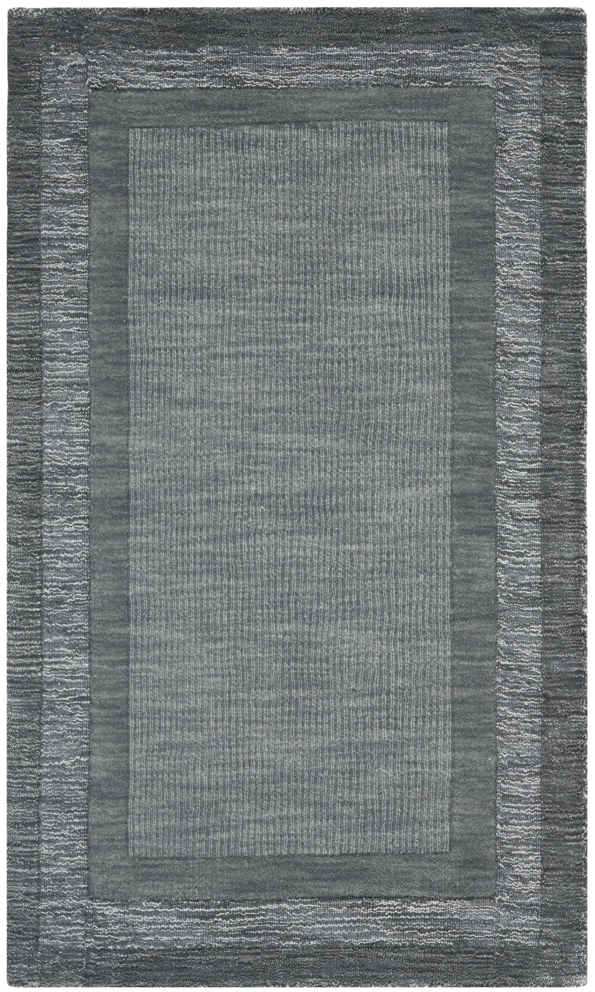 Safavieh Impressions 3'-0" x 5'-0" Rug in Charcoal / Blue