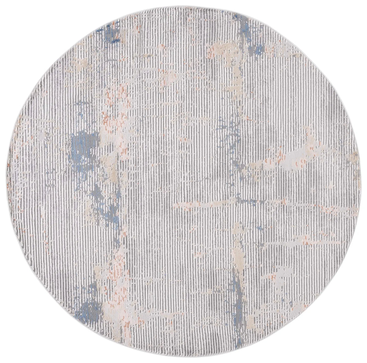 Safavieh Eternal 6'-7" x 6'-7" Rug in Grey / Gold