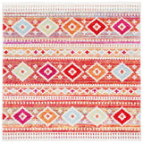 Safavieh Adirondack 6'-0" x 6'-0" Rug in Rust / Ivory
