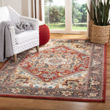 Safavieh Summit 4'-0" x 6'-0" Rug in Red / Dark Grey