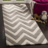 Safavieh Safavieh Kids 2'-6" x 8'-0" Rug in Grey / Ivory