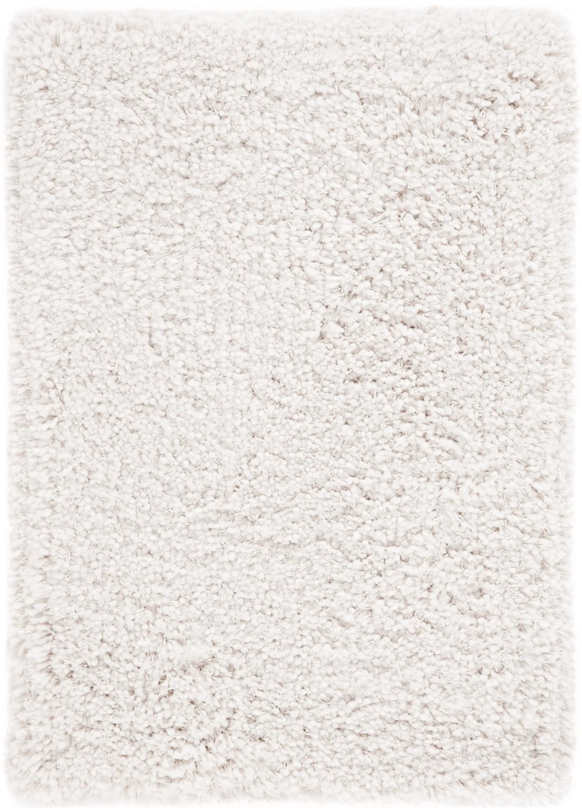 Safavieh Luxe Shag 2'-0" x 3'-0" Rug in White