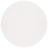 Safavieh Faux Rabbit Fur 6'-0" x 6'-0" Rug in Off White