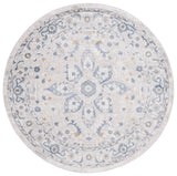 Safavieh Palma 6'-7" x 6'-7" Rug in Light Grey / Blue