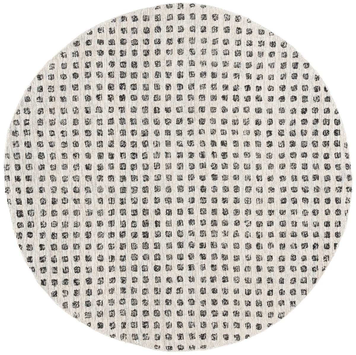Safavieh Ebony 6'-0" x 6'-0" Rug in Beige / Black