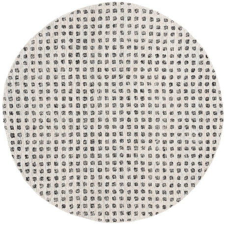 Safavieh Ebony 6'-0" x 6'-0" Rug in Beige / Black