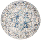Safavieh Madison 10'-0" x 10'-0" Rug in Turquoise / Ivory