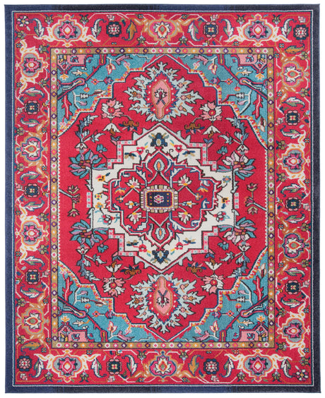 Safavieh Monaco 10'-0" x 14'-0" Rug in Red / Turquoise