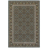 Oriental Weavers Sphinx Kashan 180L1 Navy / Multi Rugs - main flat