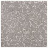 Safavieh Fifth Avenue 7'-0" x 7'-0" Rug in Dark Grey / Ivory