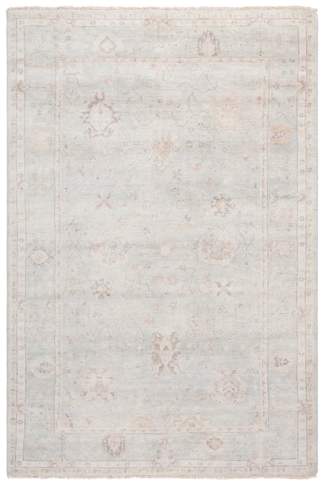 Safavieh Oushak 6'-0" x 9'-0" Rug in Light Grey / Beige