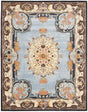Safavieh Bergama 9'-6" x 13'-6" Rug in Light Blue / Ivory