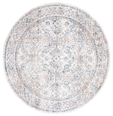 Safavieh Moondust 600 6'-0" x 6'-0" Rug in Ivory / Blue
