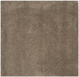 Safavieh Sgl-Laguna Shag 6'-7" x 6'-7" Rug in Taupe