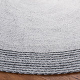 Safavieh Cape Cod 5'-0" x 5'-0" Rug in Grey / Charcoal