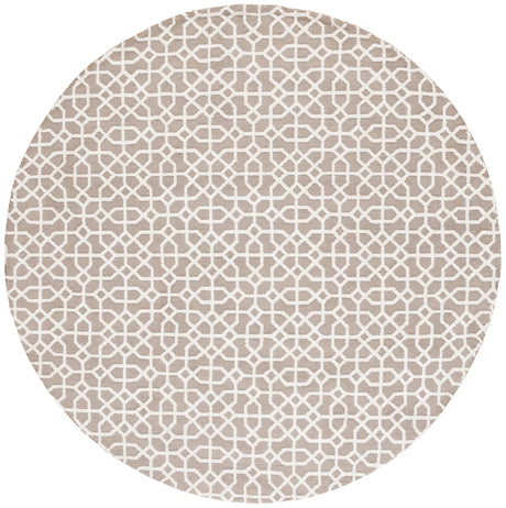 Safavieh Audrey 6'-0" x 6'-0" Rug in Taupe / Ivory