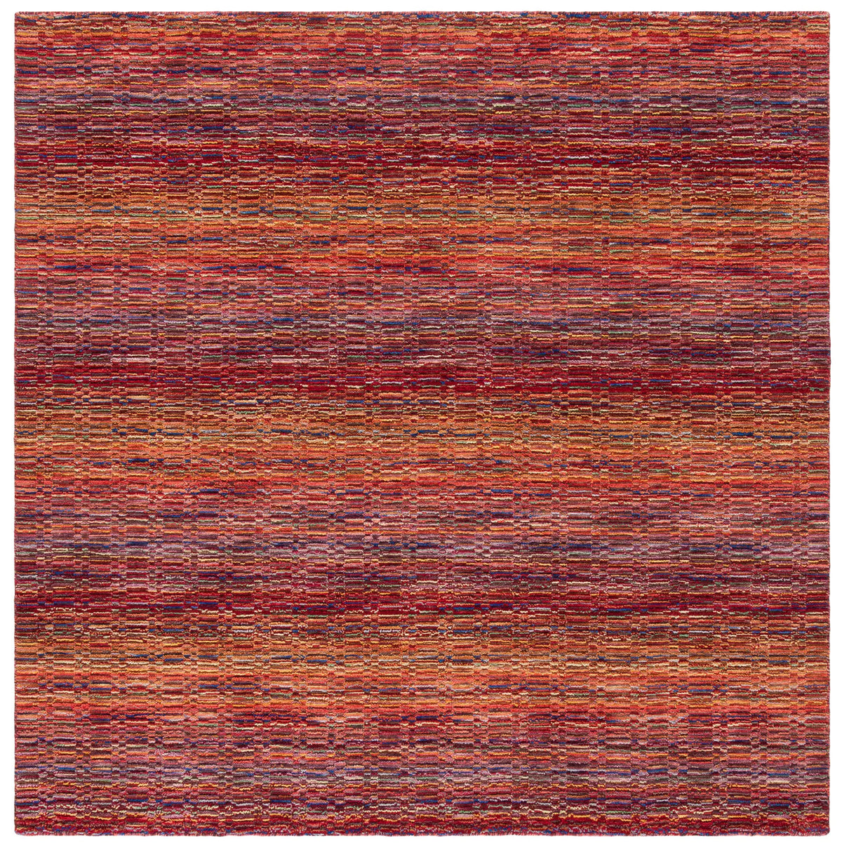Safavieh Himalaya 6'-0" x 6'-0" Rug in Red / Multi
