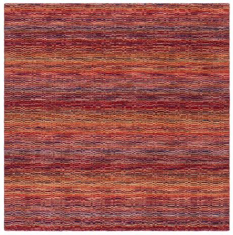 Safavieh Himalaya 6'-0" x 6'-0" Rug in Red / Multi