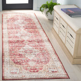 Safavieh Santa Monica 2'-6" x 8'-0" Rug in Rust / Gold