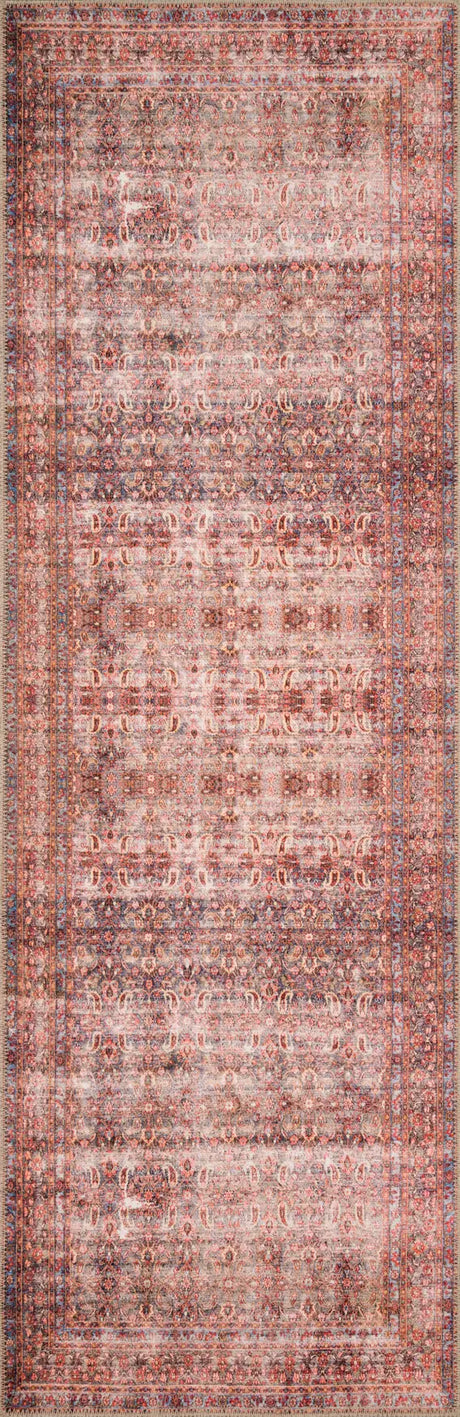 Loloi Loren Lq-05 Eggplant / Crimson Rugs - runner flat