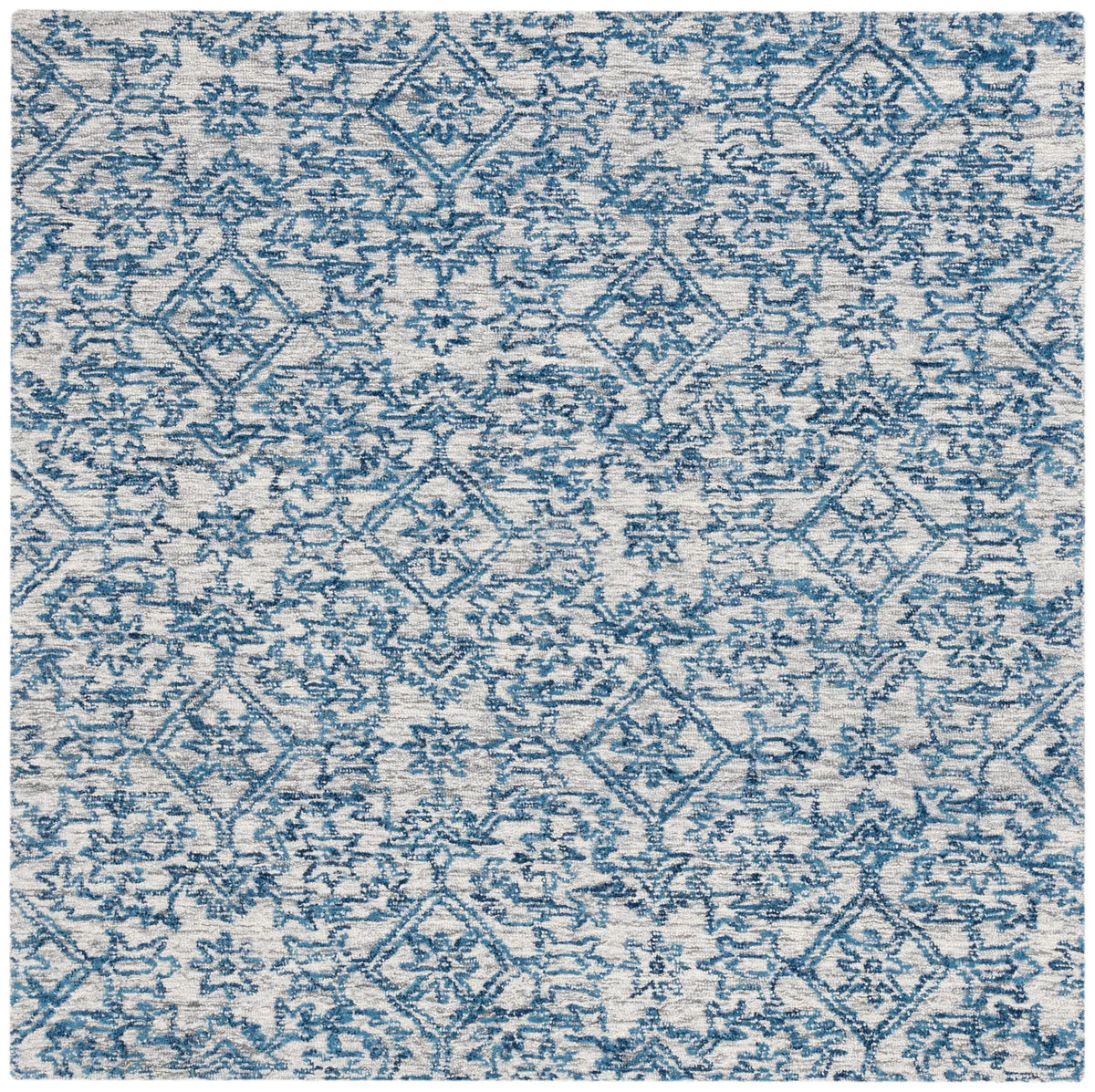 Safavieh Micro-Loop 5'-0" x 5'-0" Rug in Blue