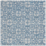 Safavieh Micro-Loop 5'-0" x 5'-0" Rug in Blue