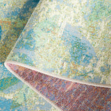 Safavieh Barbados 500 4'-0" x 6'-0" Rug in Blue / Ivory