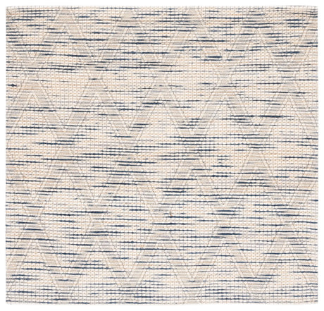 Safavieh Marbella 6'-0" x 6'-0" Rug in Ivory / Blue