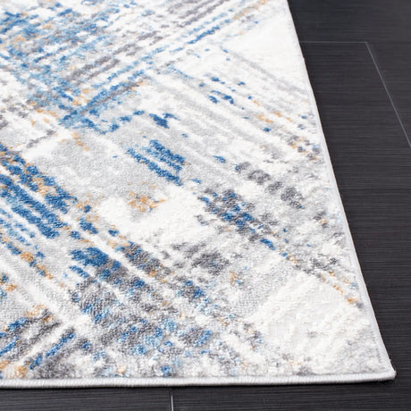 Safavieh Shivan 100 4'-0" x 6'-0" Rug in Ivory / Blue