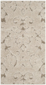 Safavieh Florida Shag 2'-3" x 4'-0" Rug in Cream / Beige