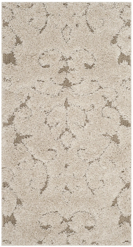 Safavieh Florida Shag 2'-3" x 4'-0" Rug in Cream / Beige