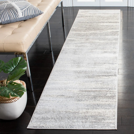 Safavieh Skyler 2'-2" x 9'-0" Rug in Light Grey / Ivory